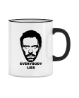 Puodelis Doctor House Everybody lies Puodelis Doctor House Everybody lies